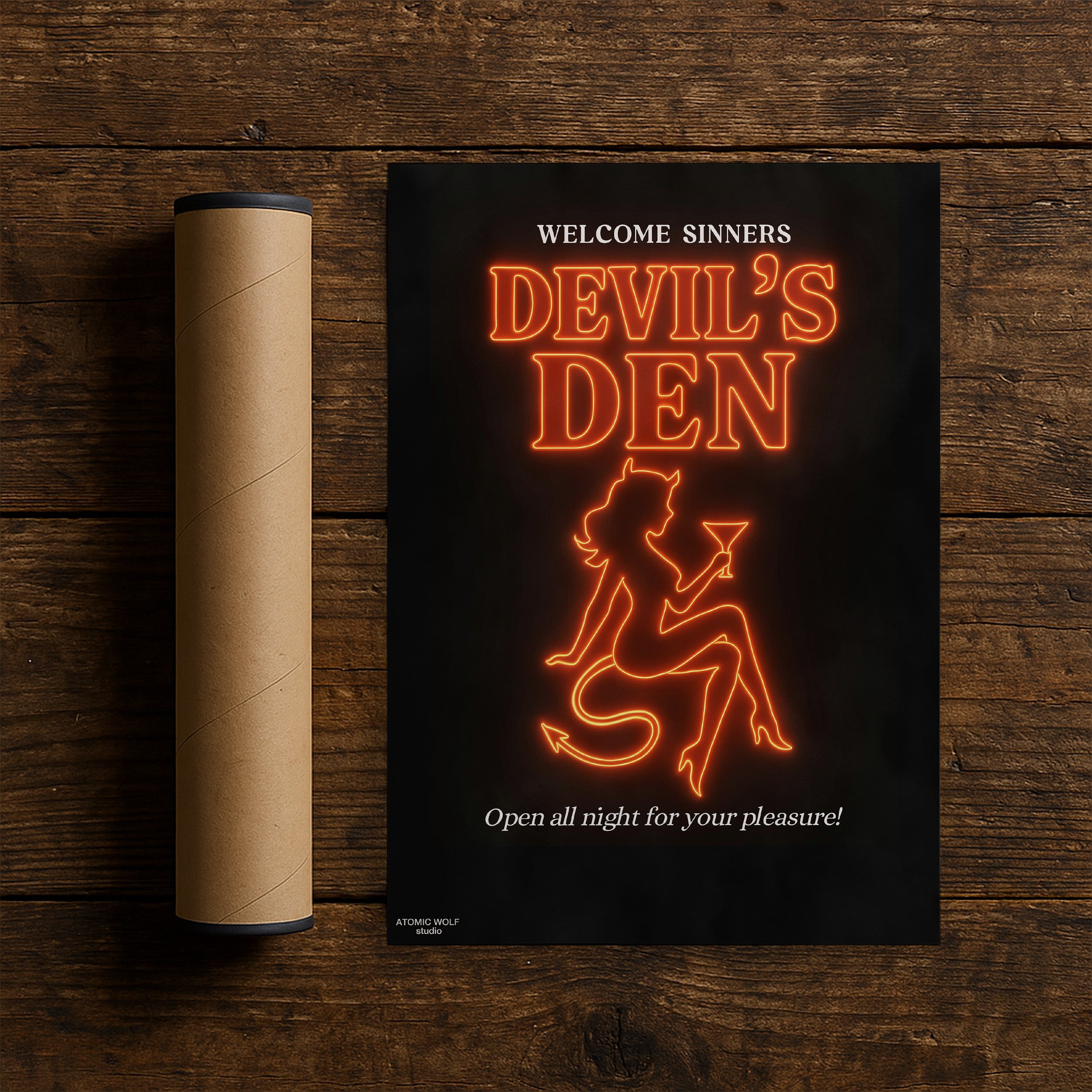 Devils Den Art Print